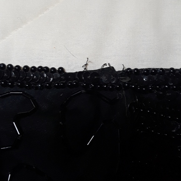 🐕🐕Party dress ( Halloween)size L blk lined. Intrakit beading/ BUNDLE ONLY - Picture 7 of 8